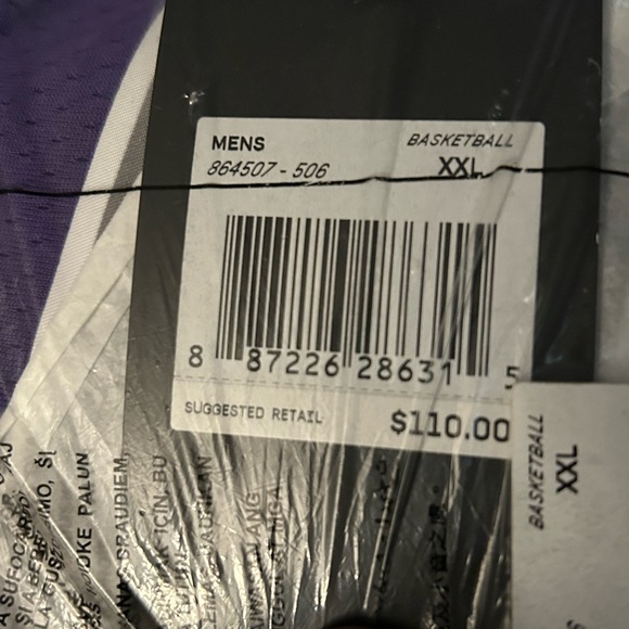 Never opened Buddy Heild Sacramento jersey  bought from NBA Store size XXL - Picture 1 of 5